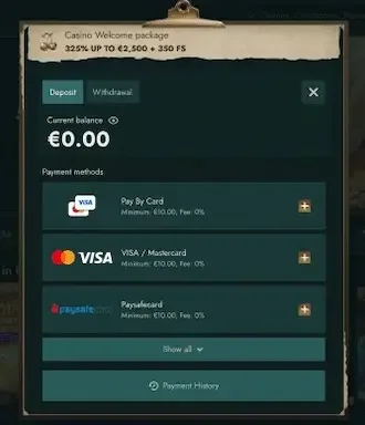Dolly Casino — Inside Dolly Casino: screenshots 1