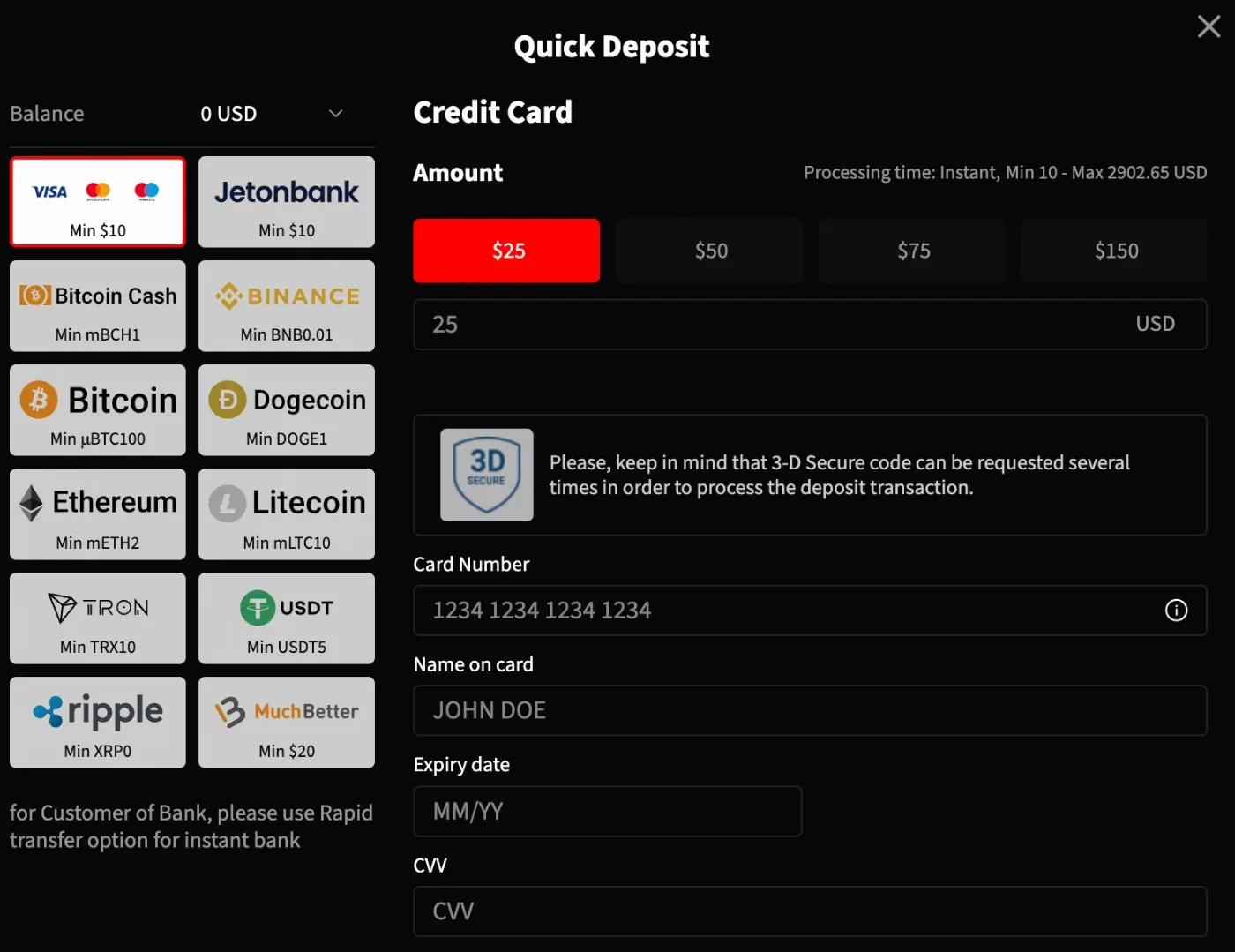 Mirax Casino — Inside Mirax Casino: screenshots 2